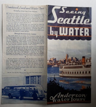 Item #42585 Seeing Seattle by Water. Anderson Water Tours