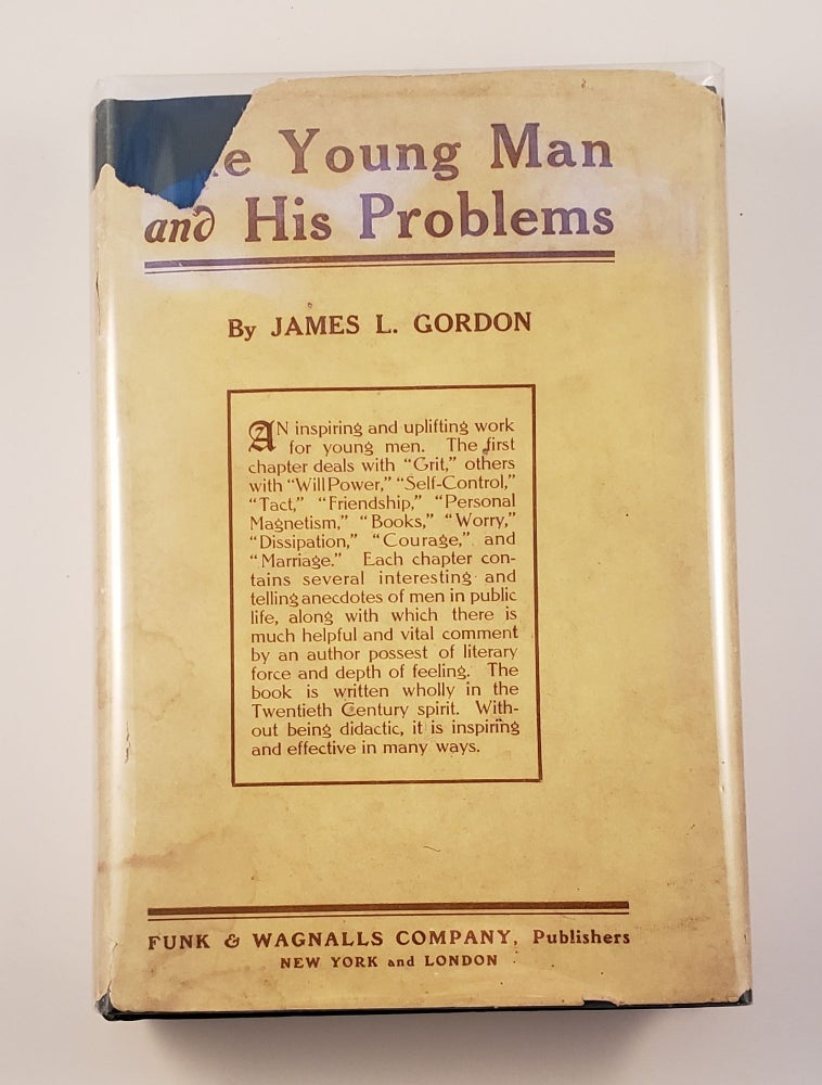 Item #42675 The Young Man And His Problems. James L. Gordon.