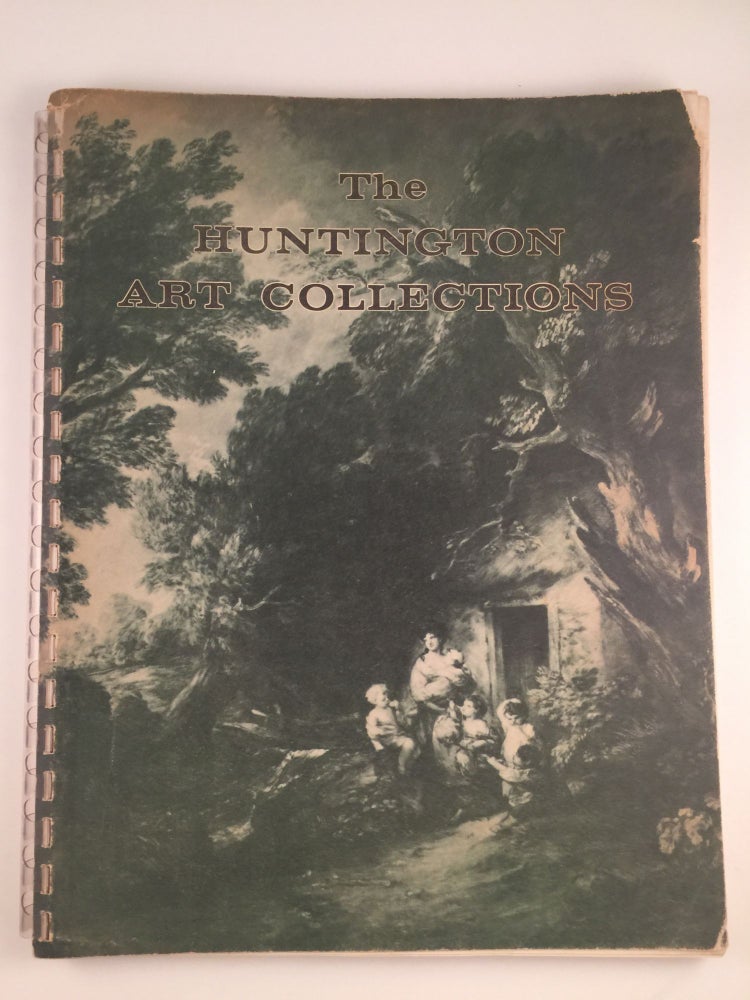 Item #4280 Handbook of the Art Collections of Henry E. Huntington Library & Art Gallery. Maurice Block.