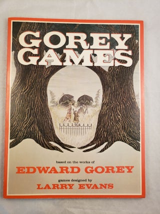 Item #4300 Gorey Games based on the works of Edward Gorey. Larry Evans, games, Edward Gorey