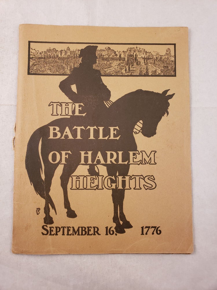 Item #43026 The Battle Of Harlem Heights, September 16, 1776. Hamilton Bank of New York City.