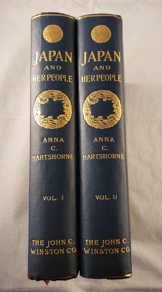Item #43034 Japan and Her People In Two Volumes. Anna C. Hartshorne.