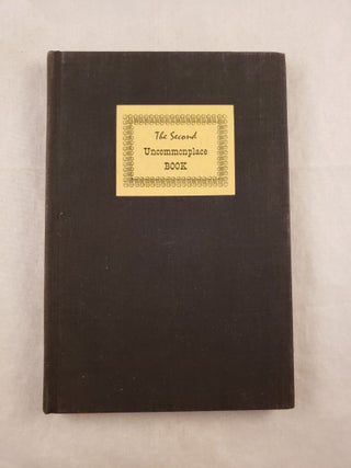 Item #43142 The Second Uncommonplace Book of The New York Chappel. n/a