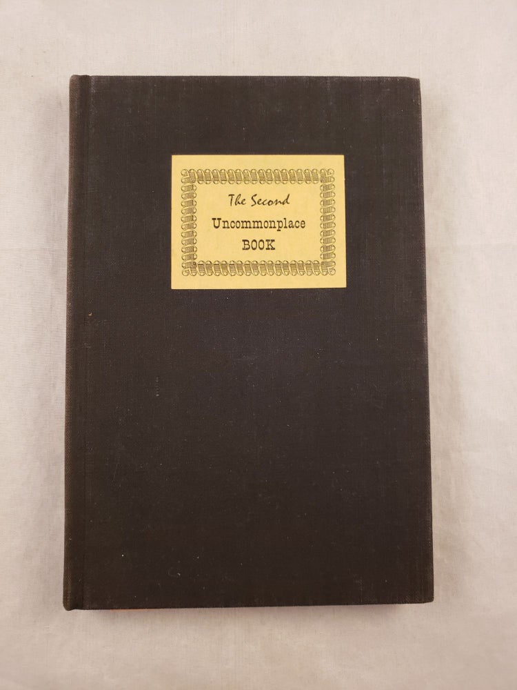 Item #43142 The Second Uncommonplace Book of The New York Chappel. n/a.