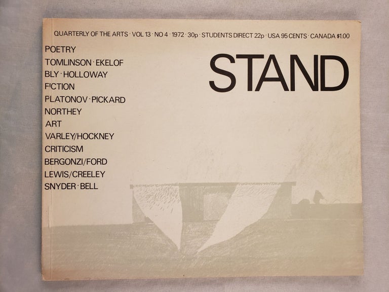 Item #43157 Stand Quarterly of the Arts Vol 13 No 4. Jon Silkin.