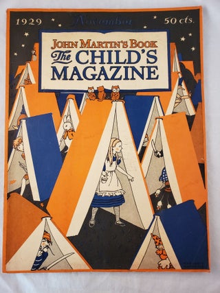 Item #43162 John Martin’s Book The Child’s Magazine Vol. XL No. 5 November, 1929. Helen...