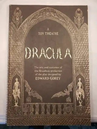 Item #43256 Dracula A Toy Theatre. Edward Gorey