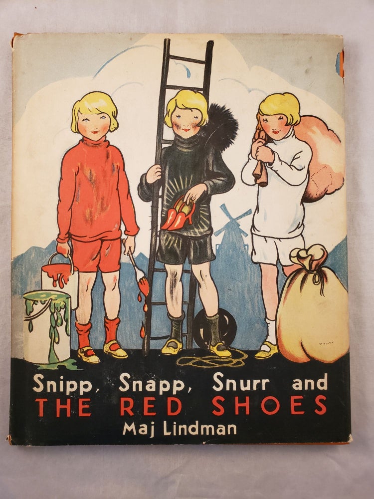 Item #43295 Snipp, Snapp, Snurr and The Red Shoes. Maj Lindman.