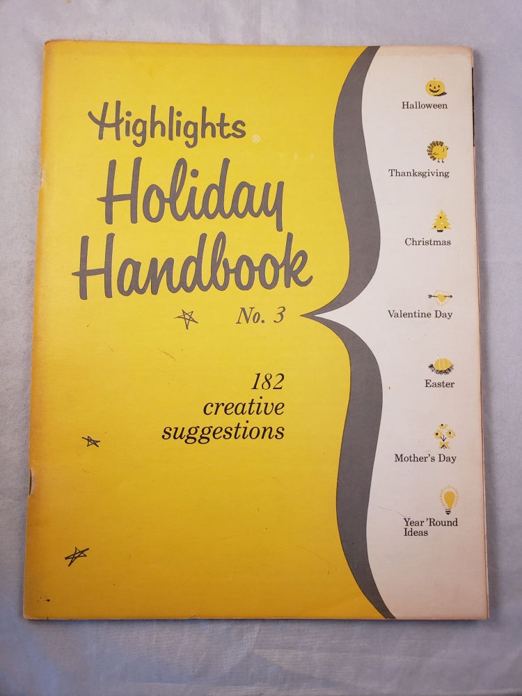 Item #43364 Highlights Holiday Handbook No. 3 182 creative suggestions. n/a.