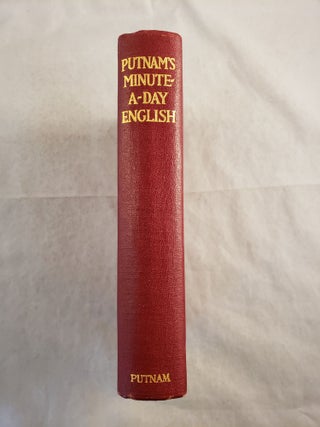 Item #43444 Putnam's Minute-a-Day English: for Busy People. Edwin Hamlin Carr