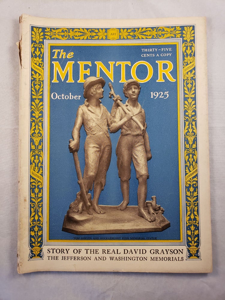 Item #43536 The Mentor, October 1925 Vol. 13, No. 9. W. D. Moffat.