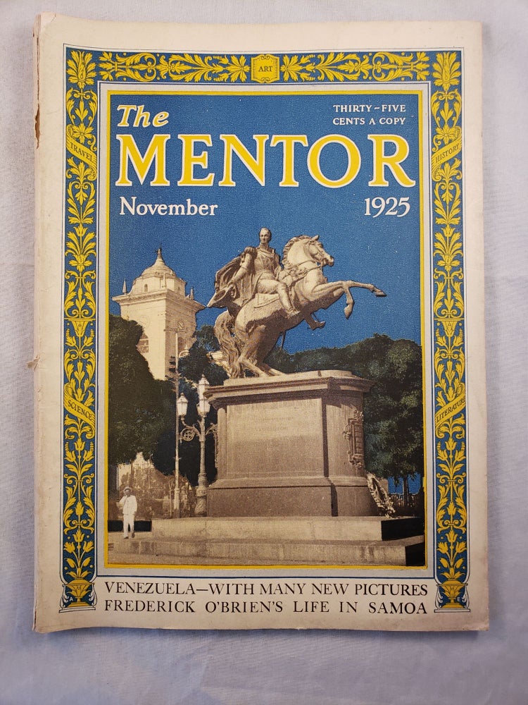 Item #43537 The Mentor, November 1925 Vol. 13, No. 10. W. D. Moffat.