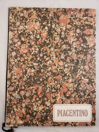 Item #43588 Gianni Piacentiono. June 1970 Milan: Galleria Toselli