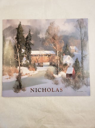Item #43591 Tom Nicholas Recent Paintings. NY: Carolyn Hill Gallery New York, 1989, October...