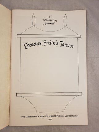 Epenetus Smith’s Tavern A Dedication Journal