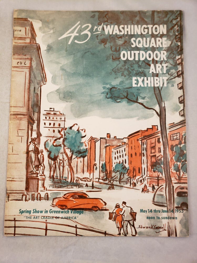 Item #44009 43rd Washington Square Outdoor Art Exhibit May 14 -June 14, 1953. Jane Donnelly.
