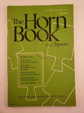 Item #44346 The Horn Book April, 1984 Volume LX, Number 2. Thomas President Todd