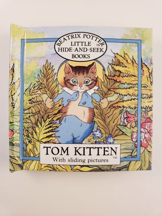 Item #44396 Tom Kitten with sliding pictures. Beatrix Potter