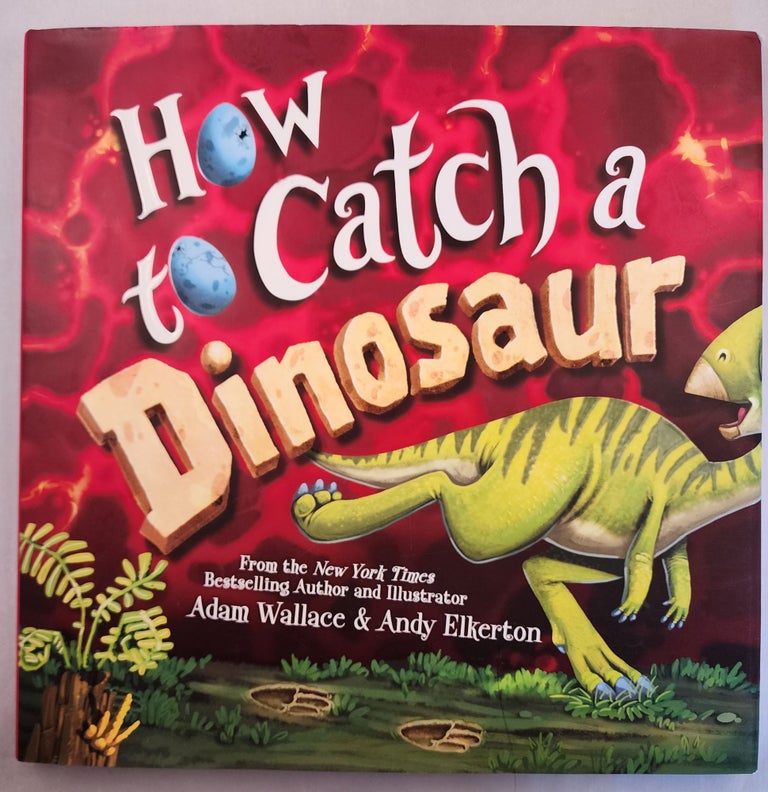 Item #44594 How To Catch A Dinosaur. Adam Wallace, Andy Elkerton.