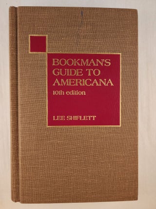 Item #44644 Bookman's Guide to Americana. Lee Shiflett
