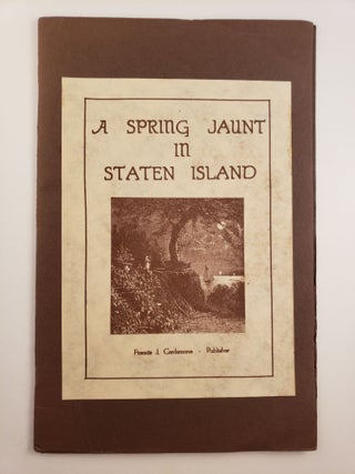 Item #44895 A Spring Jaunt In Staten Island. William Henry Rideing