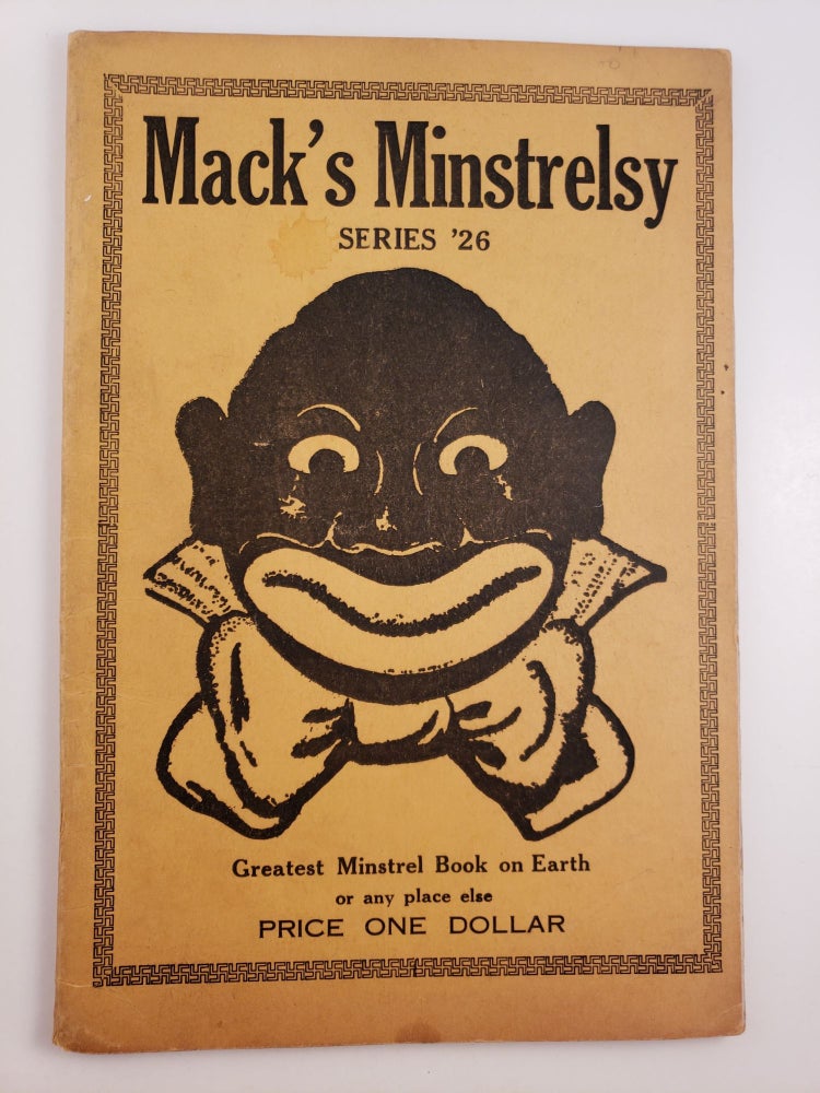 Item #44905 Mack's Minstrelsy Series ‘26. n/a.