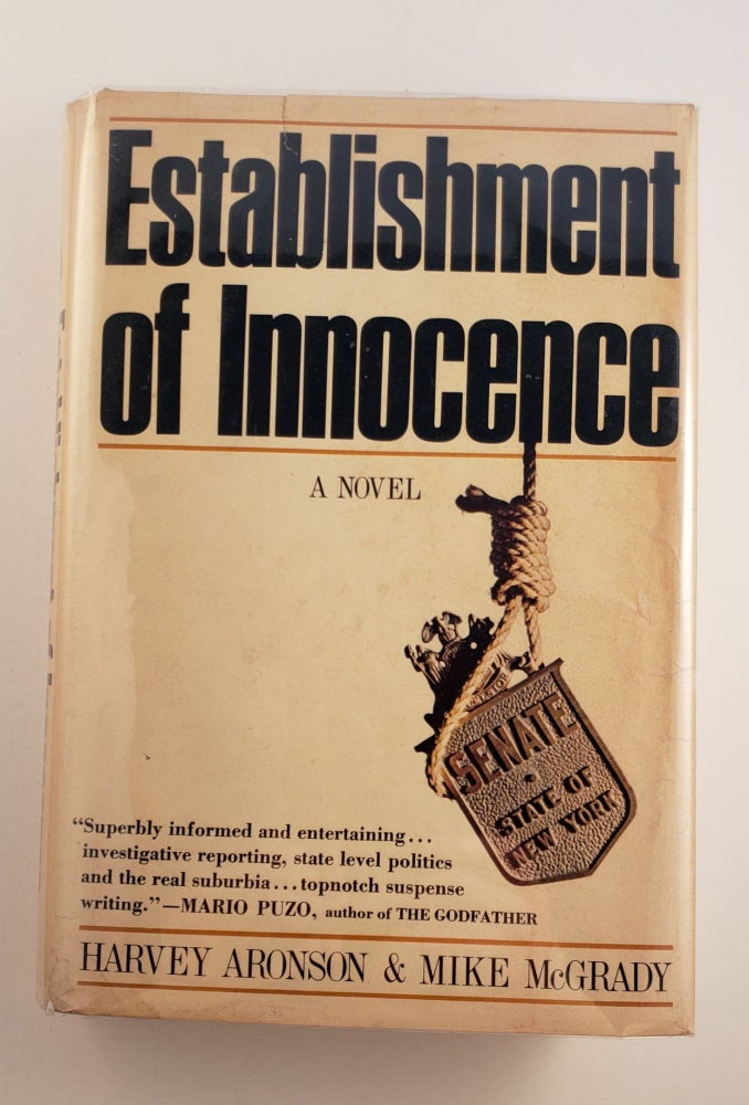 Item #44930 Establishment Of Innocence. Harvey Aronson, Mike McGrady.