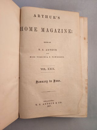 Arthur's Home Magazine,Vol XXIX, January to June, 1867
