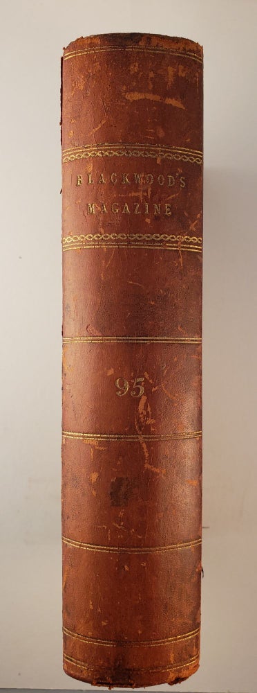 Item #44995 Blackwood's Edinburgh Magazine Vol. XCV January-June 1864. n/a.