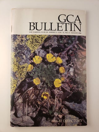 Item #45017 GCA Bulletin Vol. 74., No. 8, February 1986. Garden Club of America