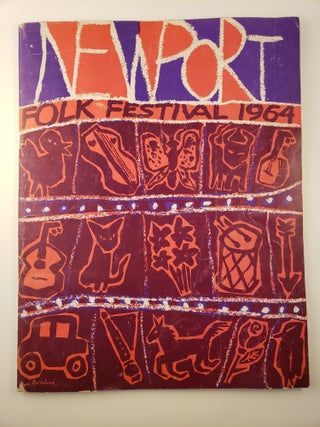 Item #45074 Newport Folk Festival July 23 to 26, 1964 Program Book. Stacy Williams