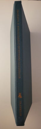 Item #45115 Notes for a Bibliography of Edward FitzGerald. Colonel W. F. Prideaux