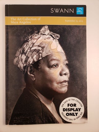 Item #45137 The Art Collection of Maya Angelou Public Auction Sale 2390 Tuesday, September 15,...