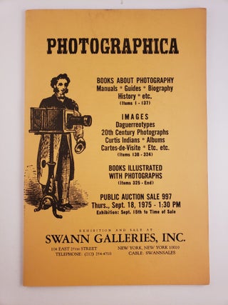 Item #45187 Photographica Sale Number 997 Thursday, September 18th, 1975. Swann Galleries