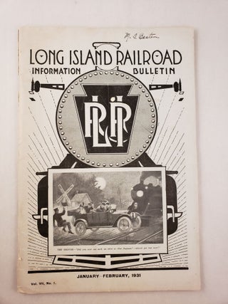 Item #45218 Long Island Railroad Information Bulletin Issued Periodically By the Management with...