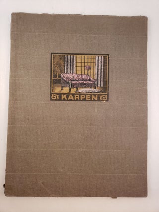 Item #45224 S. Karpen & Bros. Book of Designs and Price List 1916. Karpen, Bros