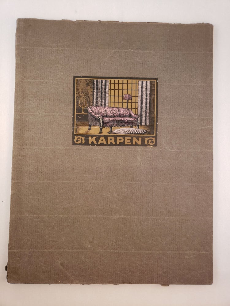 Item #45224 S. Karpen & Bros. Book of Designs and Price List 1916. Karpen, Bros.