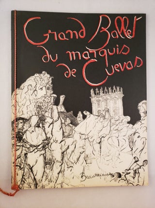 Item #45238 Grand ballet du Marquis de Cuevas. Programme de la saison 1950. P Mecure, editeur
