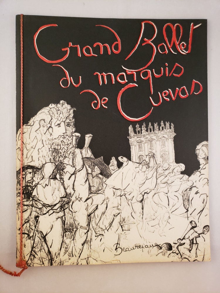 Item #45238 Grand ballet du Marquis de Cuevas. Programme de la saison 1950. P Mecure, editeur.