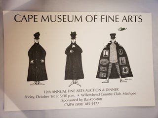 Item #45240 12th Annual Fine Arts Auction & Dinner. Edward Gorey