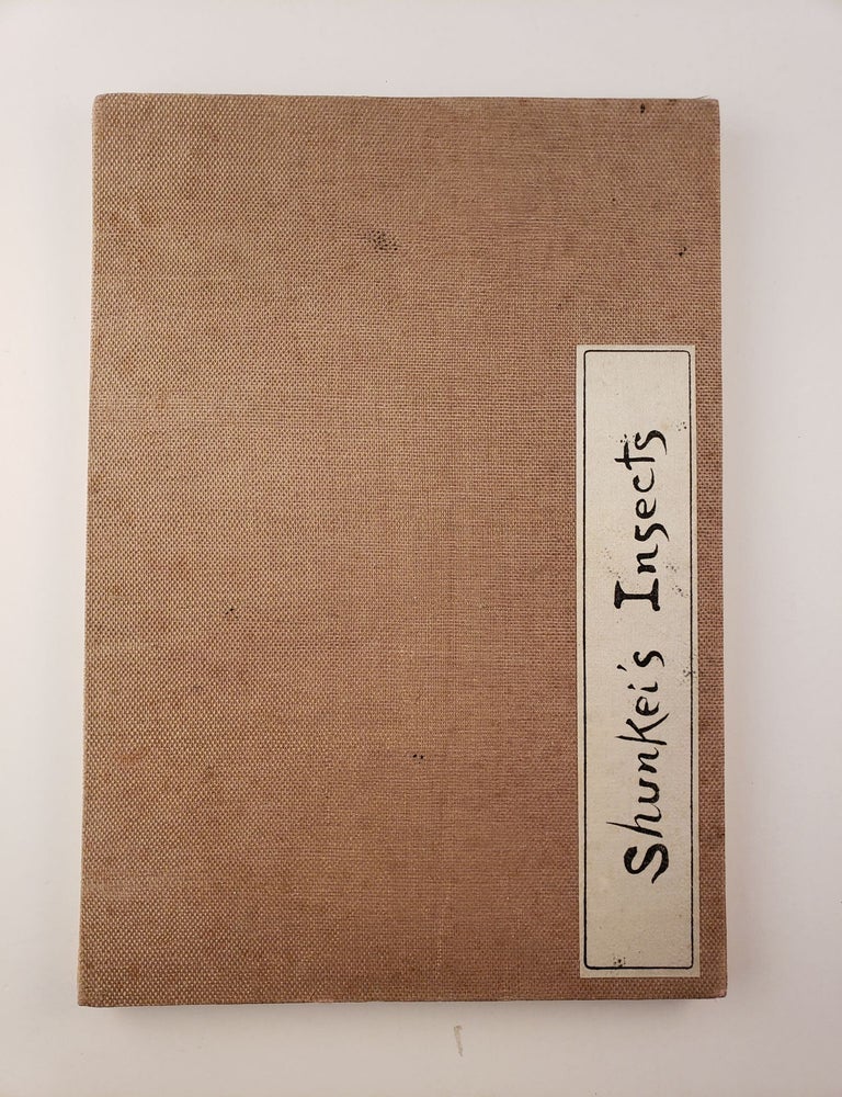 Item #45413 Shunkei&rsquo;s Insects. Shunkei Mori.