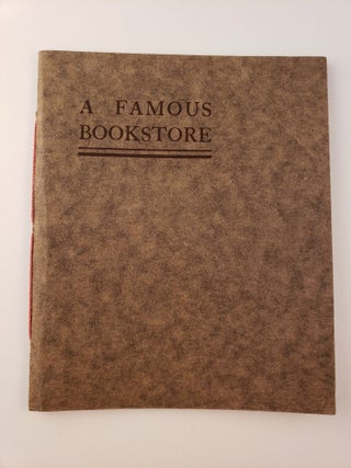 Item #45443 A Famous Bookstore MDXX. n/a