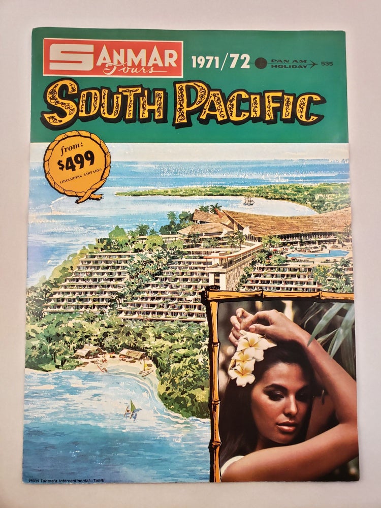 Item #45511 Sanmar Tours 1971/72 South Pacific Pan Am Holiday. Pan American World Airways.