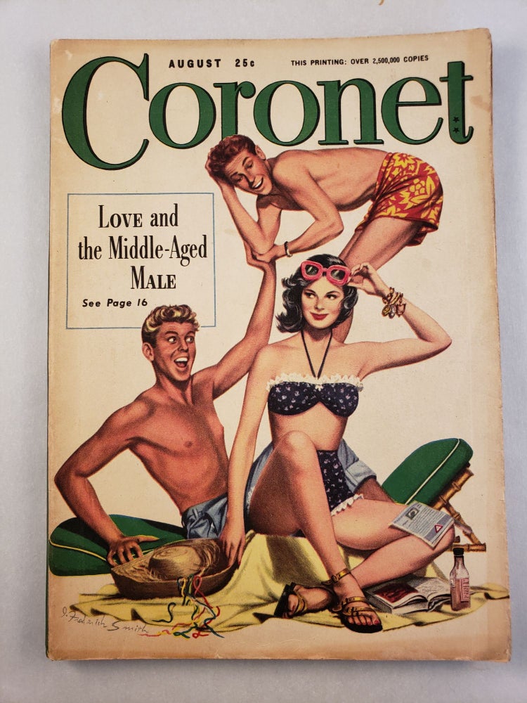 Item #45553 Coronet August, 1948, Vol. 24, No. 4. Gordon Carroll.