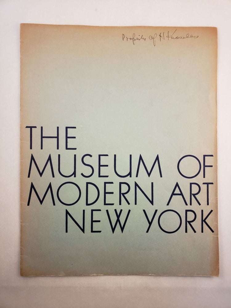 Item #45618 The Museum of Modern Art. James Thrall Soby.