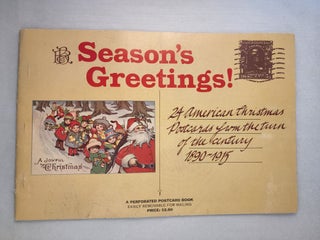 Item #45722 Season’s Greetings! 24 American Christmas Postcards from the turn of the century...