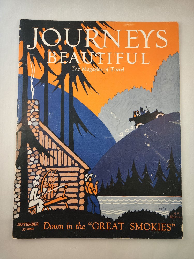 Item #45890 Journeys Beautiful September 1926. Edward M. Brown, President.