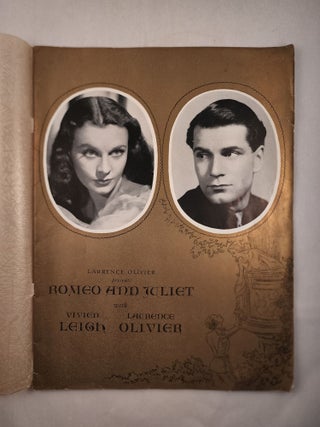 Laurence Olivier presents Romeo and Juliet with Vivien Leigh and Laurence Olivier (Souvenir Book. Laurence Olivier.
