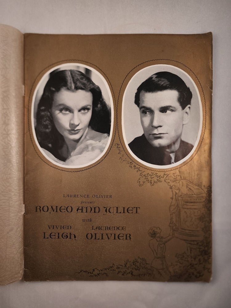 Item #46042 Laurence Olivier presents Romeo and Juliet with Vivien Leigh and Laurence Olivier (Souvenir Book). Laurence Olivier.
