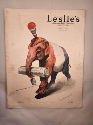 Item #46046 Leslie?s Illustrated Weekly Newspaper CXXII, No. 3170, Thursday, June 8, 1916. John...